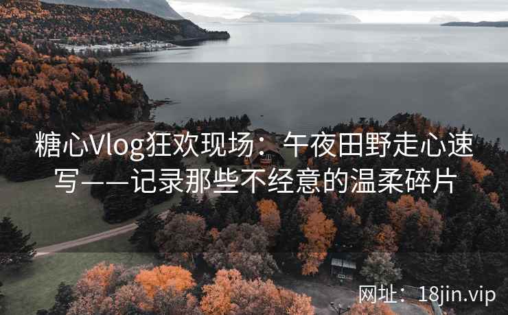 糖心Vlog狂欢现场：午夜田野走心速写——记录那些不经意的温柔碎片